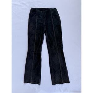 Wilsons Leather Dark Blue Wide Leg Pants